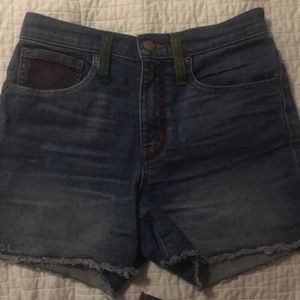 Hand painted J. Crew shorts